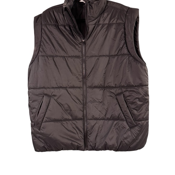 DSG Other - DSG Black‎ Quilted Puffer Vest with Stand-Up Collar